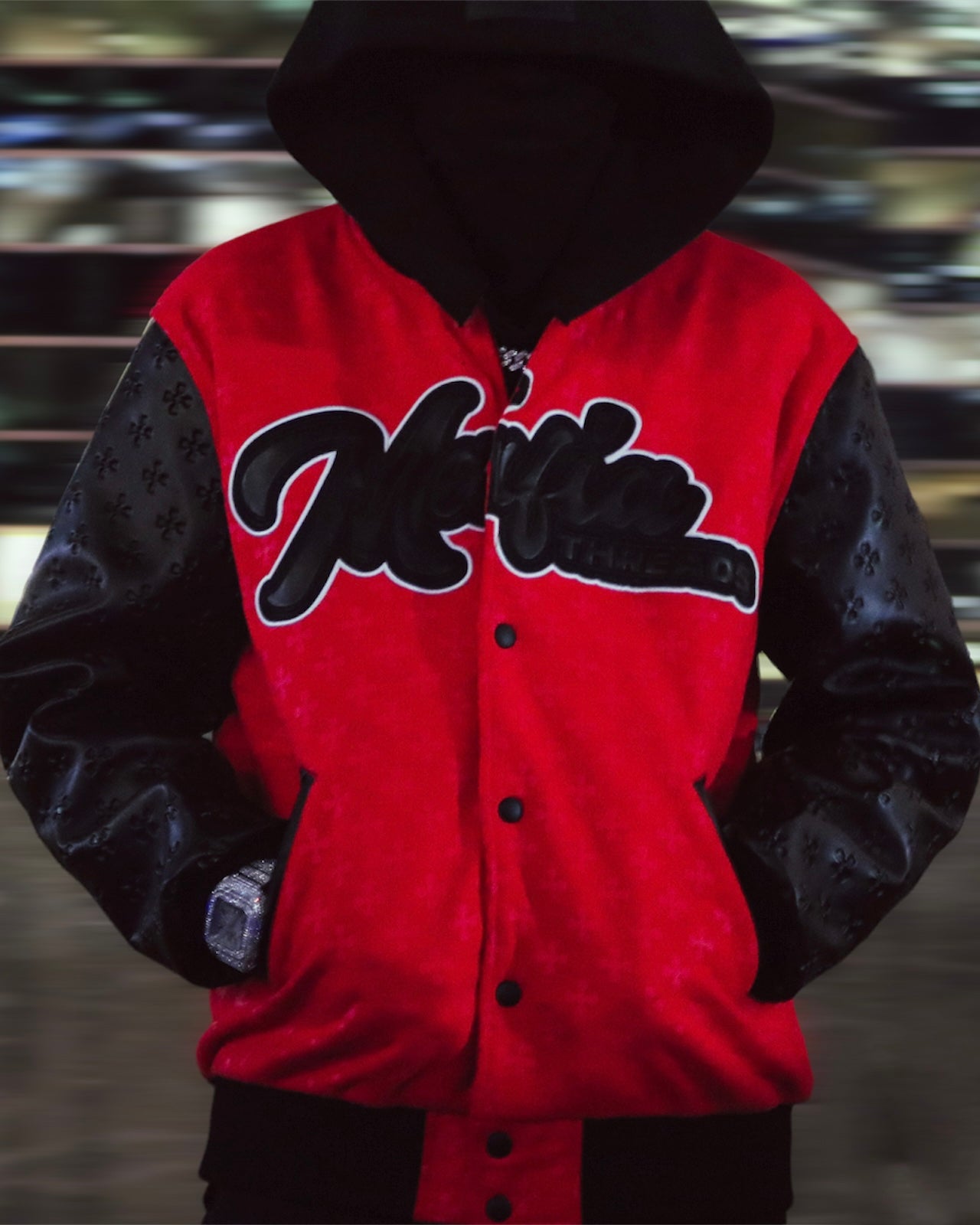 “Chi Red” Varsity Jacket